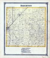 Brighton Township, Mile's Station, Macoupin County 1875